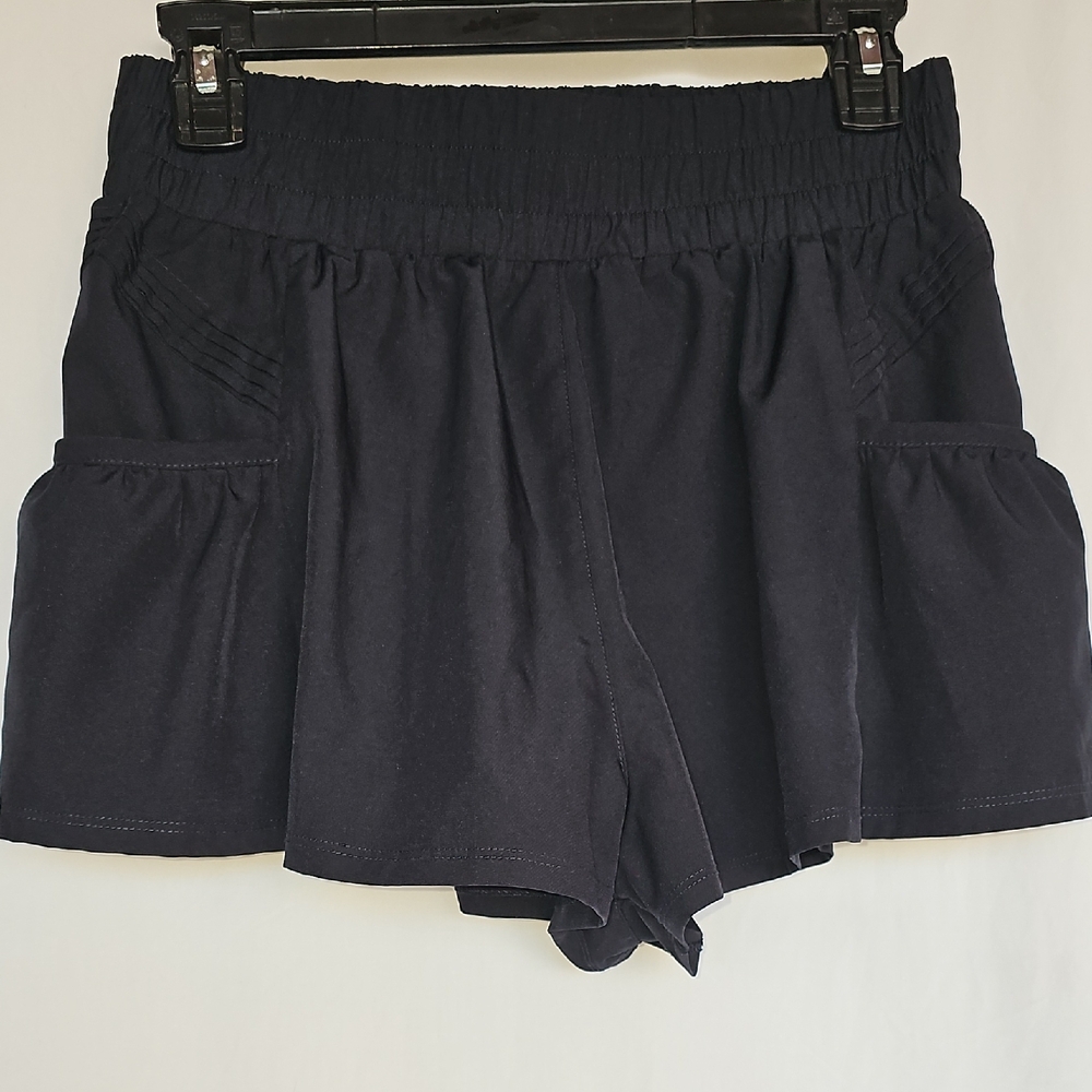 Women's Dark Blue Cargo Shorts